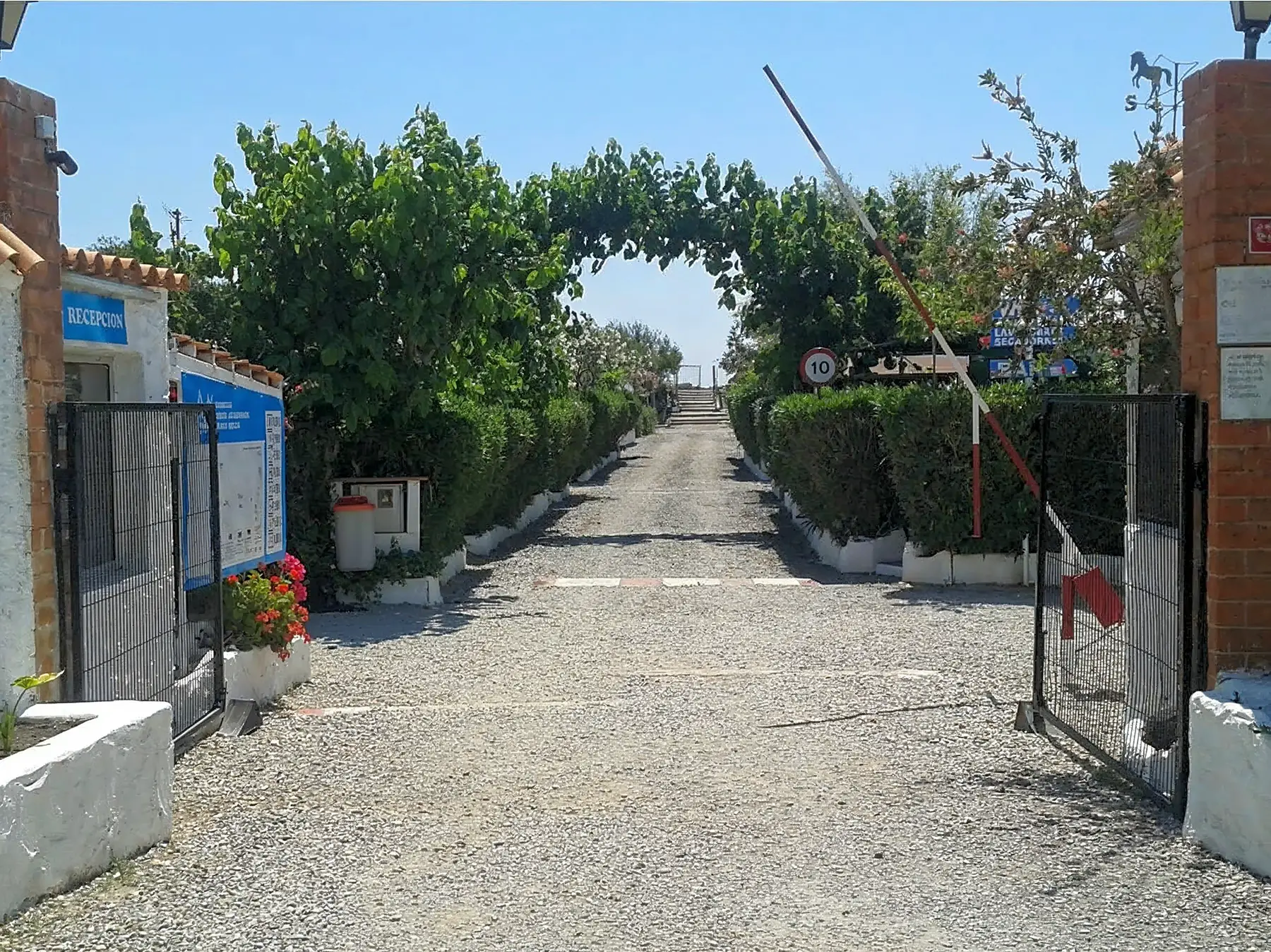 Vista del Camping Levante